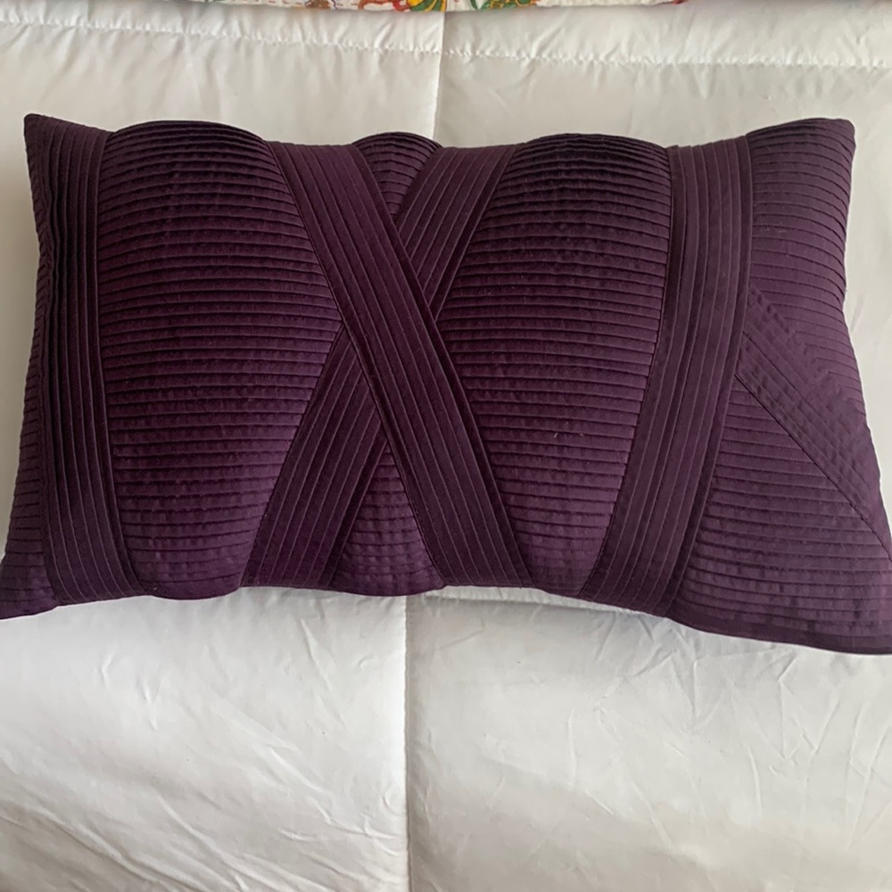 Purple Throw Pillow